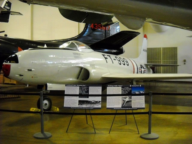 F-80A Shooting Star, S/N 44-84999, Buzz Number FT-999, Hill Aerospace Museum, Ogden, Utah